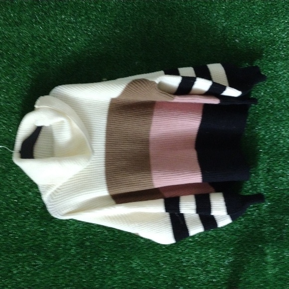 Weekend cowl neck sweater striped - Picture 2 of 5
